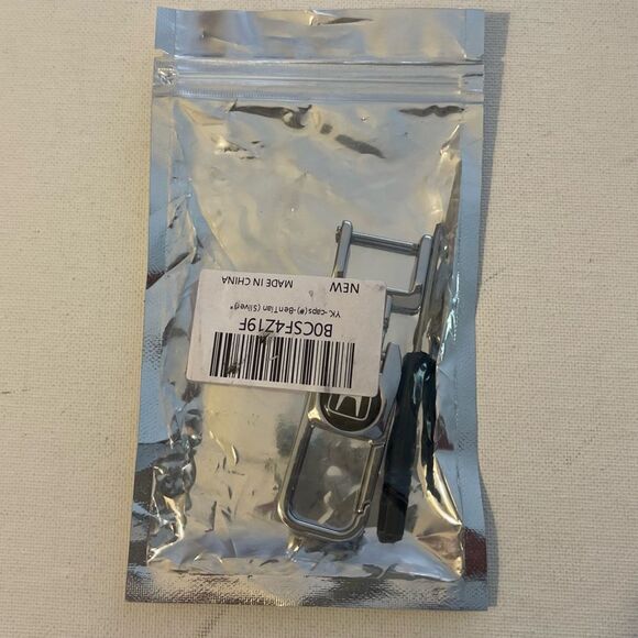 Honda Key Fob Keychain in Silver Metal NWT - Picture 4 of 4